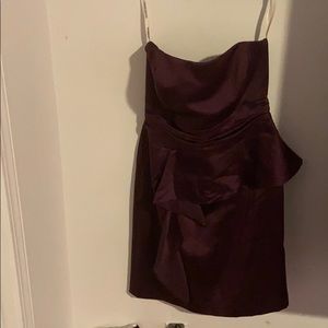 Tube top formal dress